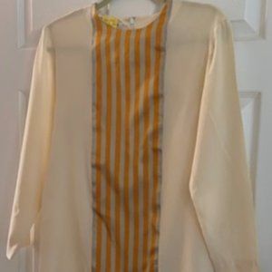 Vintage CHRISTIAN DIOR Silk Blouse